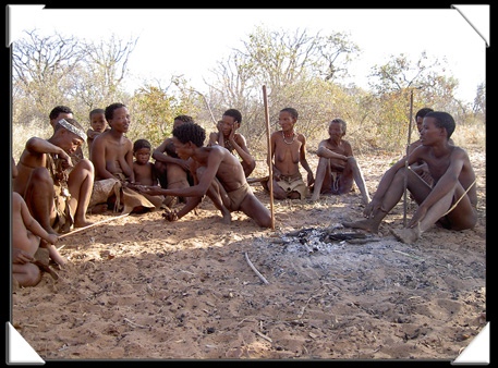peuple san, Bushmen, Bochimans